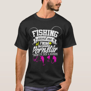 Mens Part Time Hooker T shirt Funny Fishing Hook Palestine