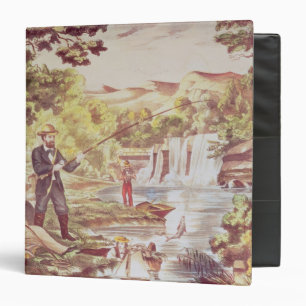 Fishing Scene Binder