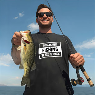 Fishing Season 20XX black T-Shirt