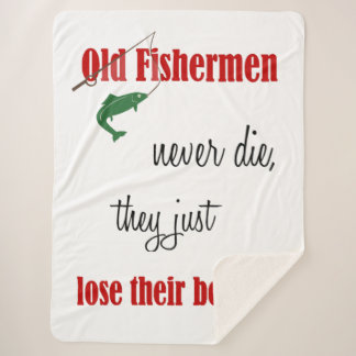 Fishing Sherpa Blanket