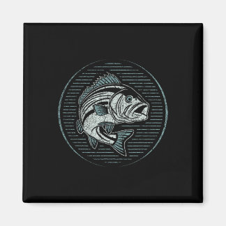 Fishing Shirt Men Women Outdoor Nature Wildlife Fi Magnet