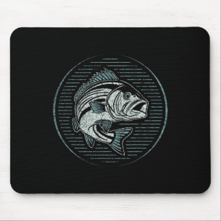Fishing Shirt Men Women Outdoor Nature Wildlife Fi Mouse Pad