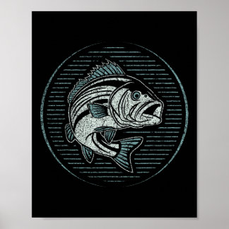 Fishing Shirt Men Women Outdoor Nature Wildlife Fi Poster