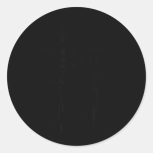 Fishing Solves Most of My Problems Classic Round Sticker