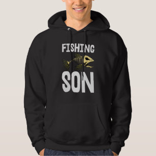 Fishing Son Tee Skeleton Fish Bone Tees Sharp Teet