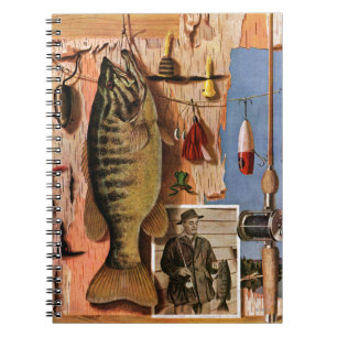 Fishing Still Life by John Atherton Notebook