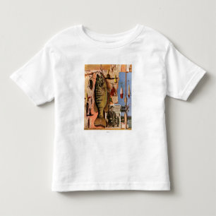 Fishing Still Life by John Atherton Toddler T-shirt