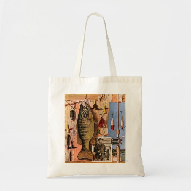 Fishing Still Life by John Atherton Tote Bag (Front)