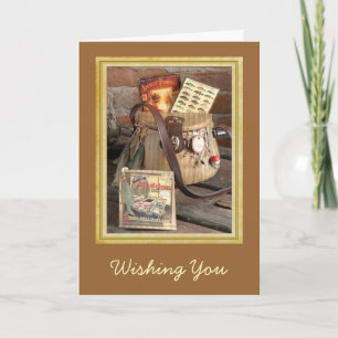 Fishing Still Life Father's Day Card