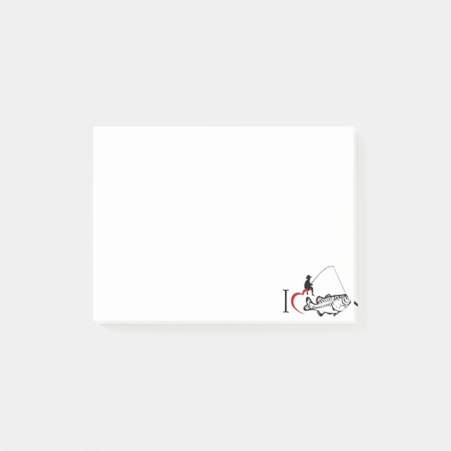 Fishing store post-it notes (Front)