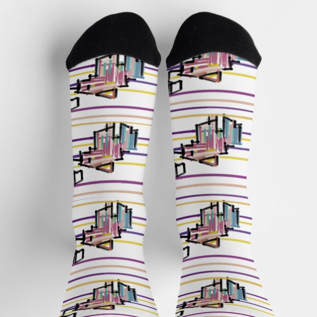Fishing summer joy socks (Top)
