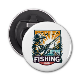 Fishing t shirt bottle opener