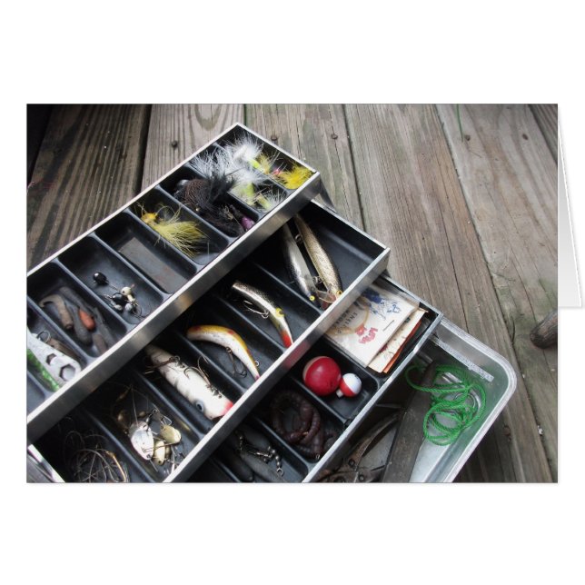 Fishing Tackle Box (Front Horizontal)