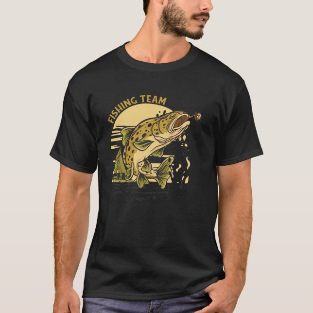 Fishing Teams T-Shirt (Front)