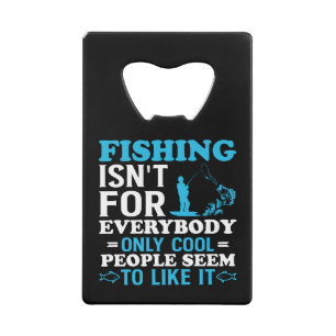 Fishing Theme Bottle Opener Credit Card Bottle Opener