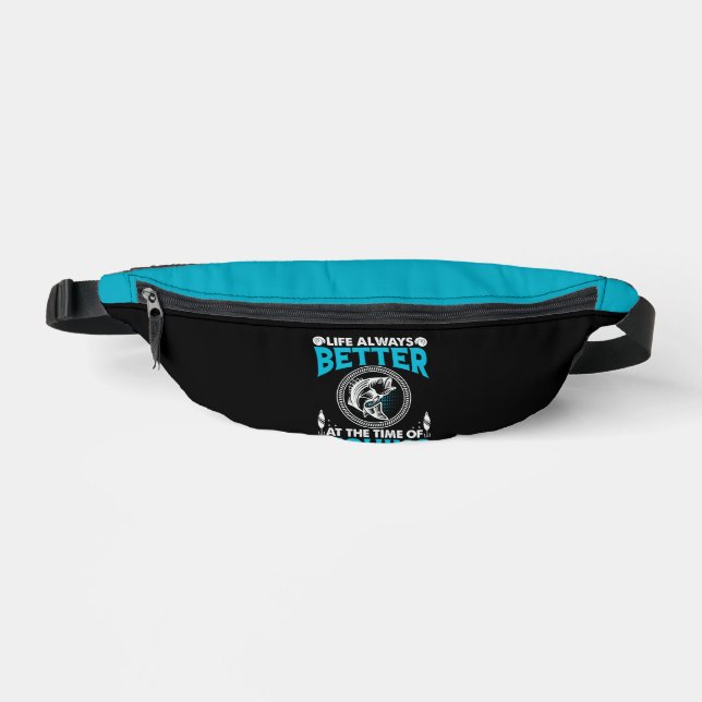 Fishing Theme Fanny Pack (Front)