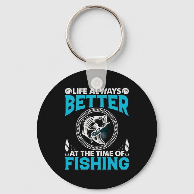 Fishing Theme Keychain (Front)