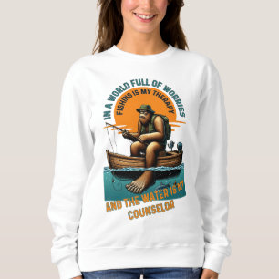 Fishing Therapy & Water Counsellor Graphic Tee