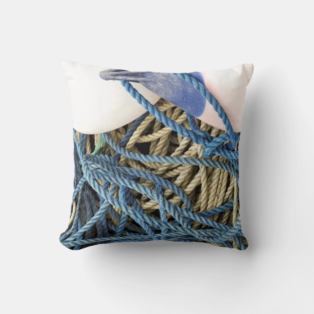 FISHING THROW PILLOW (Front)