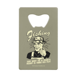 Fishing: Thru His Fly Wallet Bottle Opener
