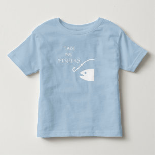 fishing toddler t-shirt