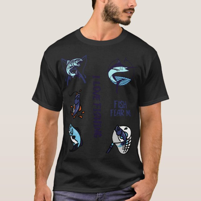 Fishing Tournament- Fishing T-Shirt (Front)