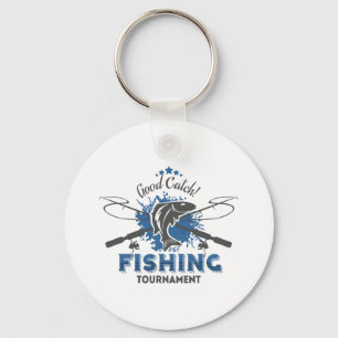 Fishing tournament keychain
