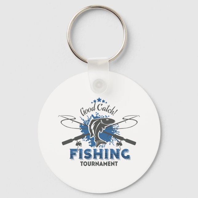 Fishing tournament keychain (Front)