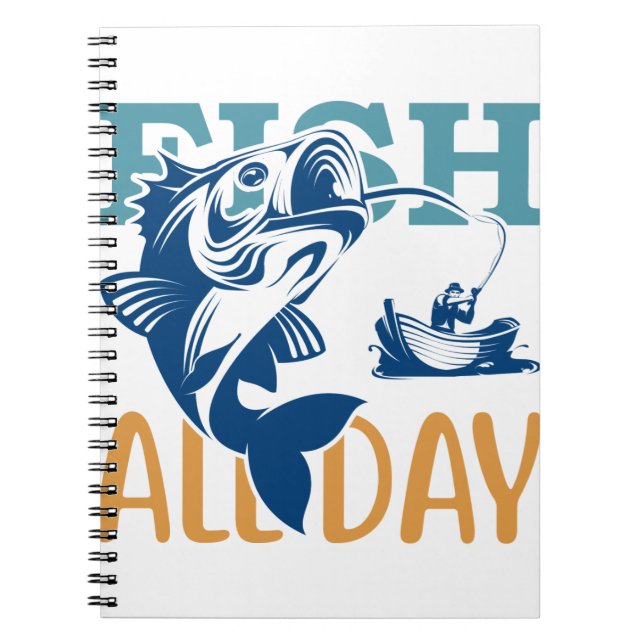 Fishing Tours Notebook (Front)