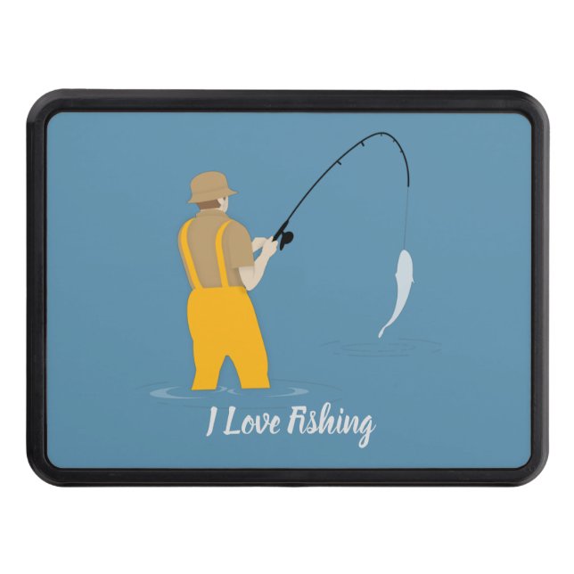 Fishing Trailer Hitch Cover (Front)