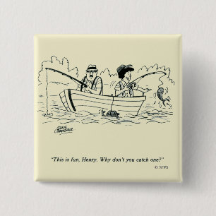 Fishing Trip 2 Inch Square Button
