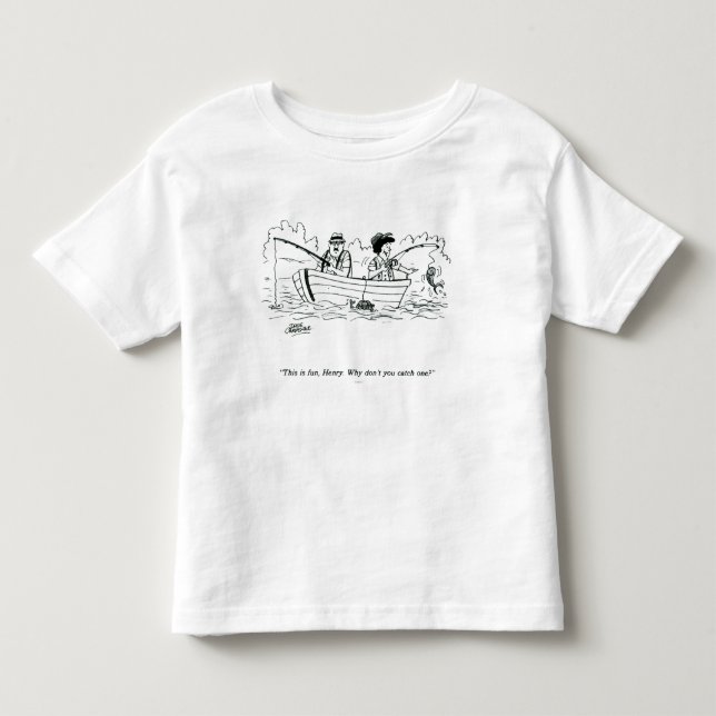 Fishing Trip Toddler T-shirt (Front)