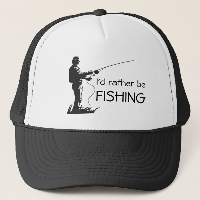 Fishing Trucker Hat (Front)