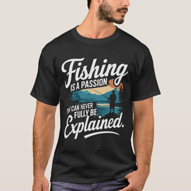 FISHING TSHIRT FOR MEN, WOMEN (Front)