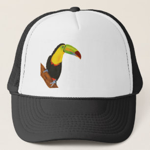 fishing tukan trucker hat