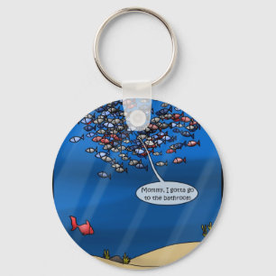 Fishing Vacation Funny Gifts Tees Cards Etc. Keychain