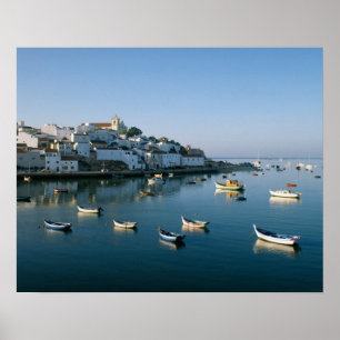 Fishing Village of Ferragudo, Algarve, Portugal 2 Poster