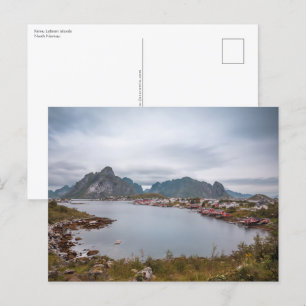 Fishing Village Reine Lofoten Postcard