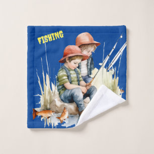  FISHING WASH CLOTH FOR KIDS