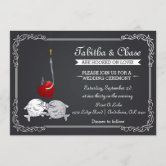 Fish Fry Engagement Party Invitation