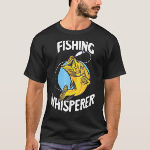 Fishing Whisperer Bass Fisherman Fly Fishing Fresh T-Shirt
