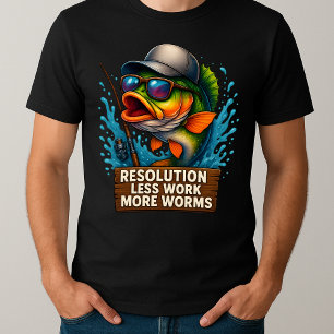 Fishing With Dad Fuelled By Laughter Angler T-Shirt