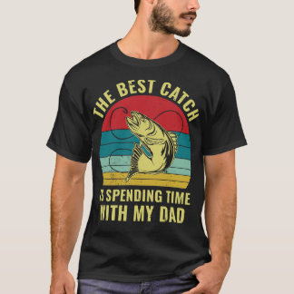 Fishing With Daddy Father Son Daughter Matching T-Shirt