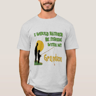 Fishing With Grandson T-Shirt