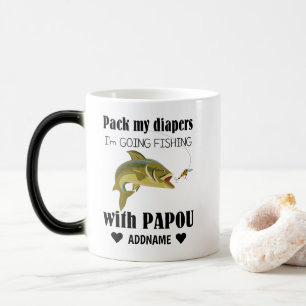 Fishing with Papou Magic Mug