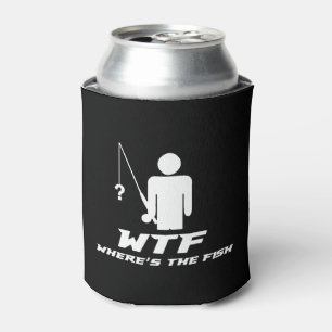 Fishing , WTF Where's The Fish , fishing pole Can Cooler