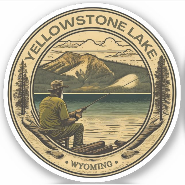 Fishing yellowstone lake wisconsin (Front)