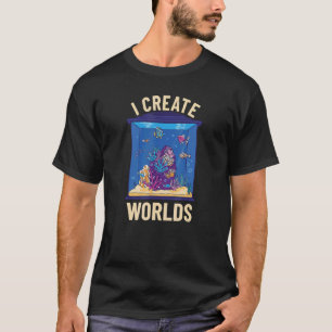 Fishkeeping Aquarium Keeper Fishkeeper Aquascaping T-Shirt