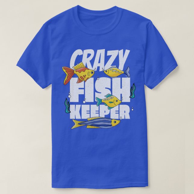 Fishkeeping Aquarium Keeper Fishkeeper Saltwater 1 T-Shirt (Design Front)