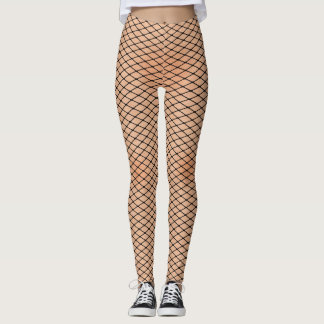 Fishnets and Skin Texture Women's Leggings